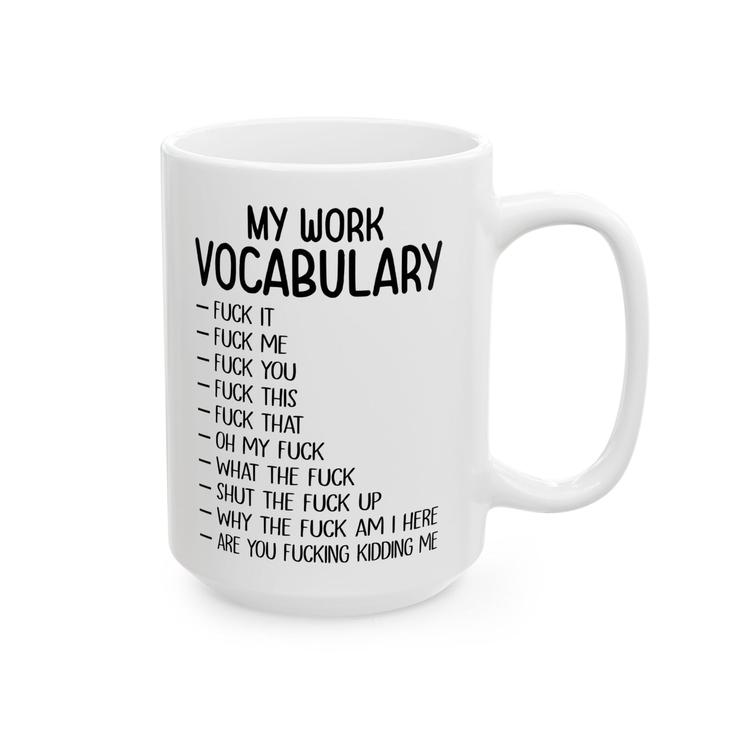 My Work Vocabulary
