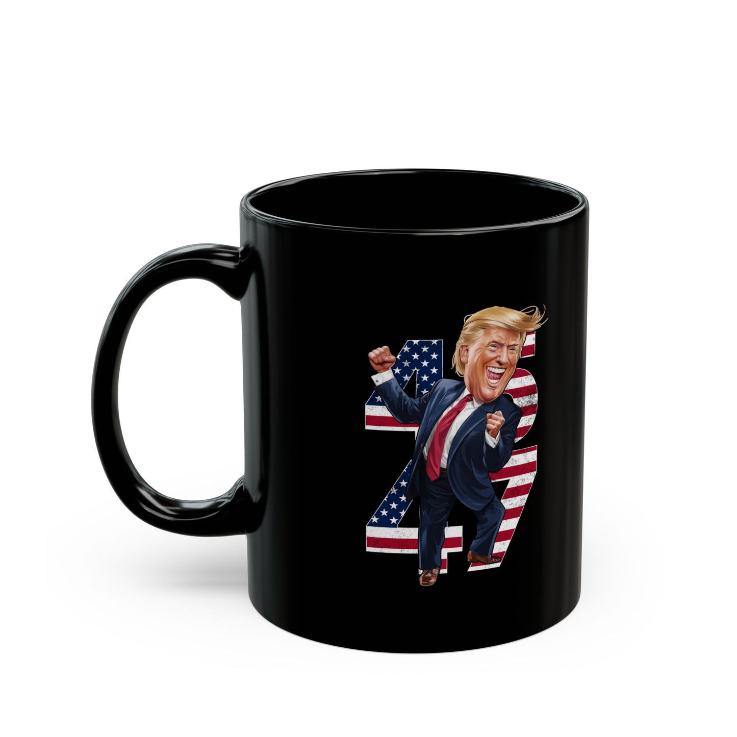 Trump 47 Mug – Patriotic Donald Trump Coffee Cup for Republicans MAGA