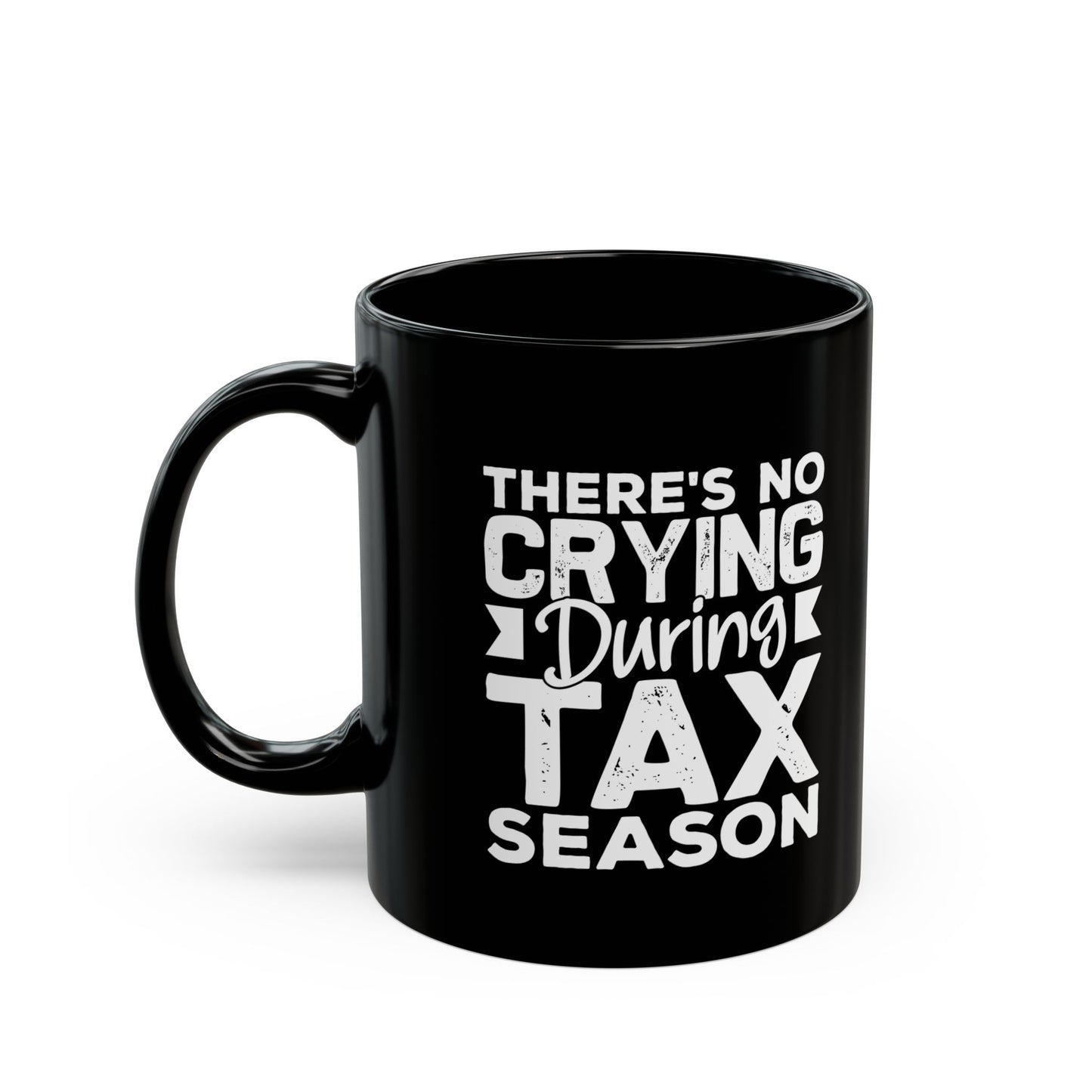 Funny Black Mug for Accountants – Tax Season Coffee Cup