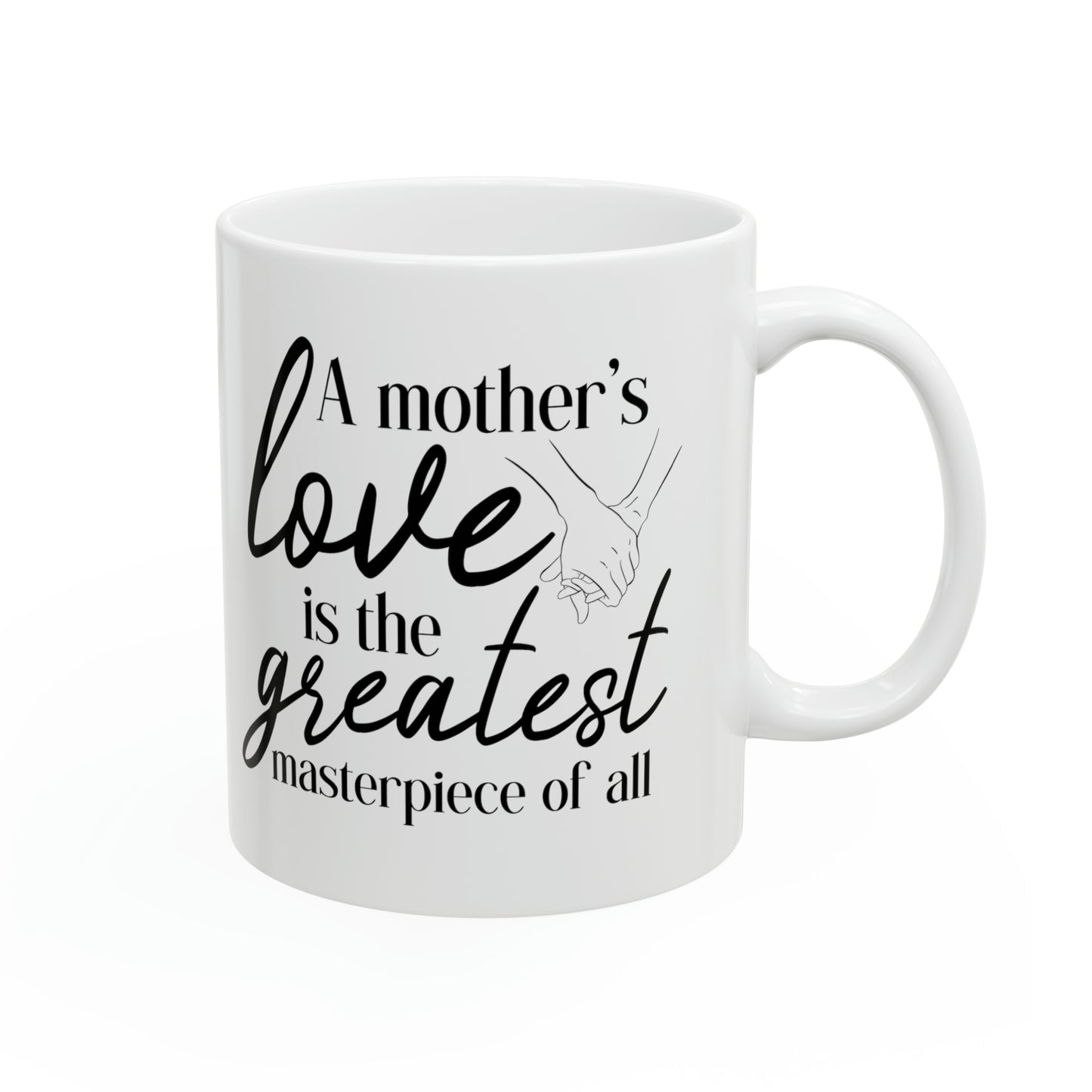 A Mother’s Love Mug – Inspirational Coffee Cup Gift for Mom, Mother’s Day, Birthday, and Appreciation