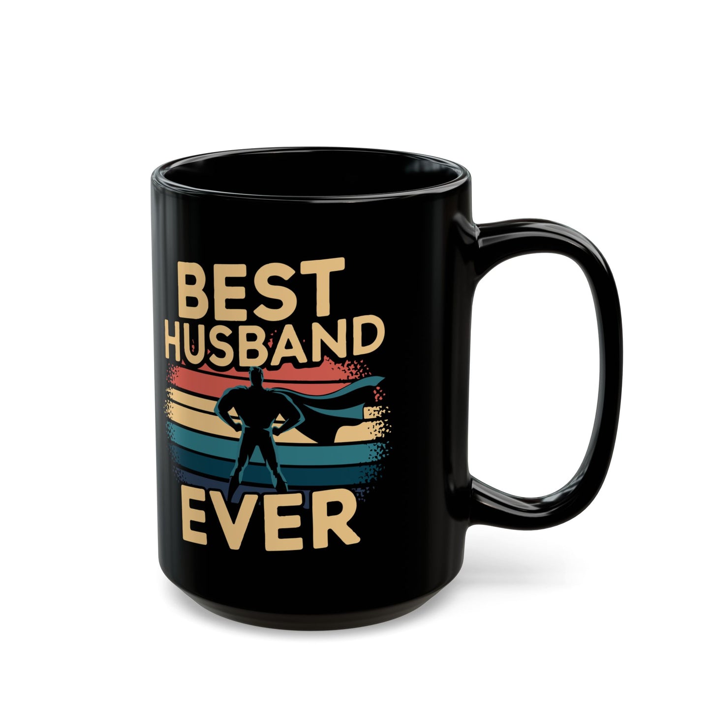 Best Husband Ever Black Mug, (11oz, 15oz)