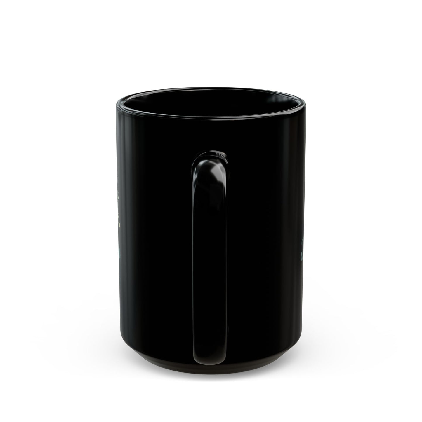 Meine Kommunion Tasse Schwarz – Geschenk für Lucia 15.05.2025