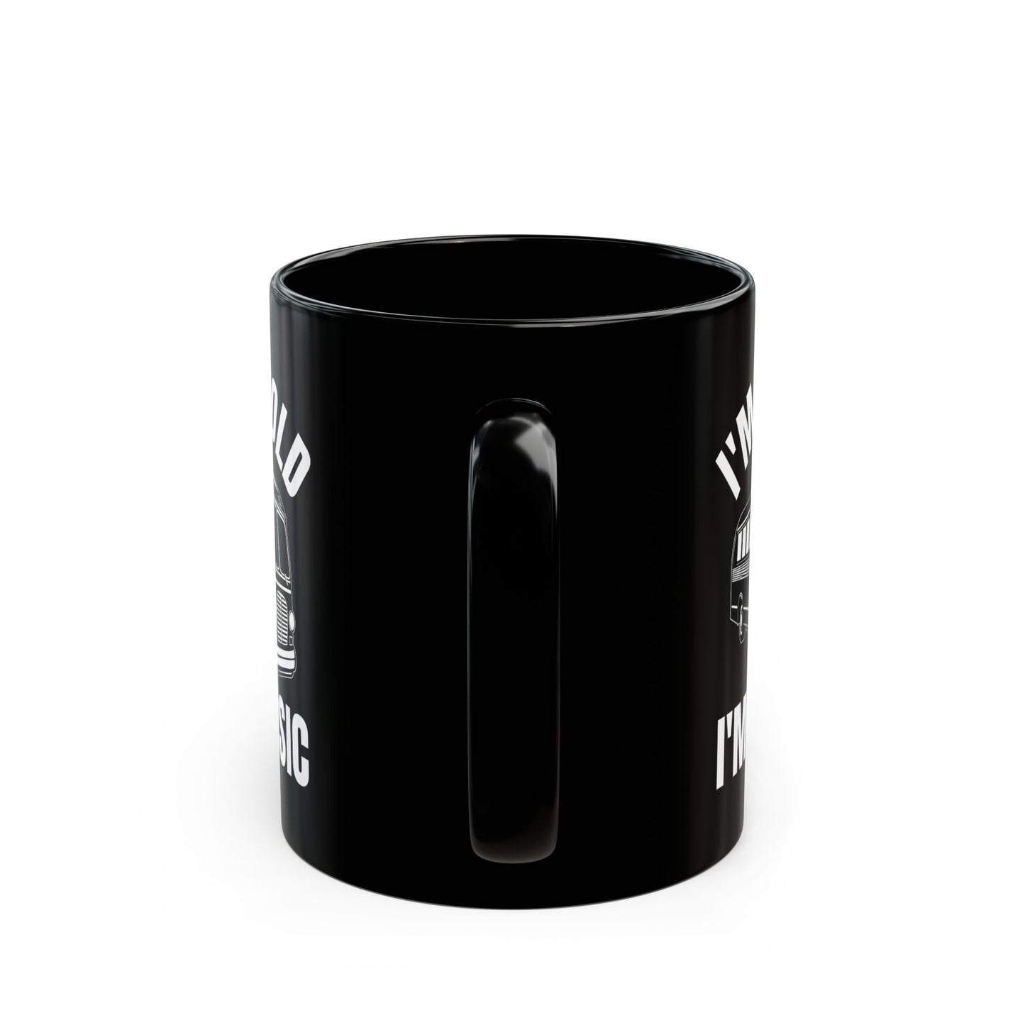 1. I_m Not Old I_m Classic Bus Black Mug (11oz, 15oz)