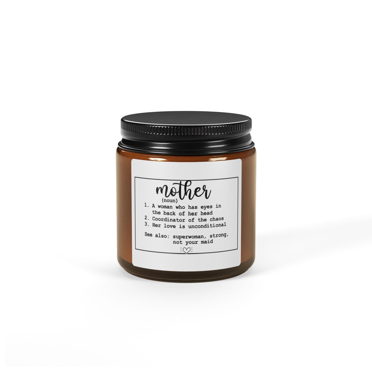 Mother Definition Candle – Funny Mom Gift, Mother's Day Present, Appreciation Gift for Supermom