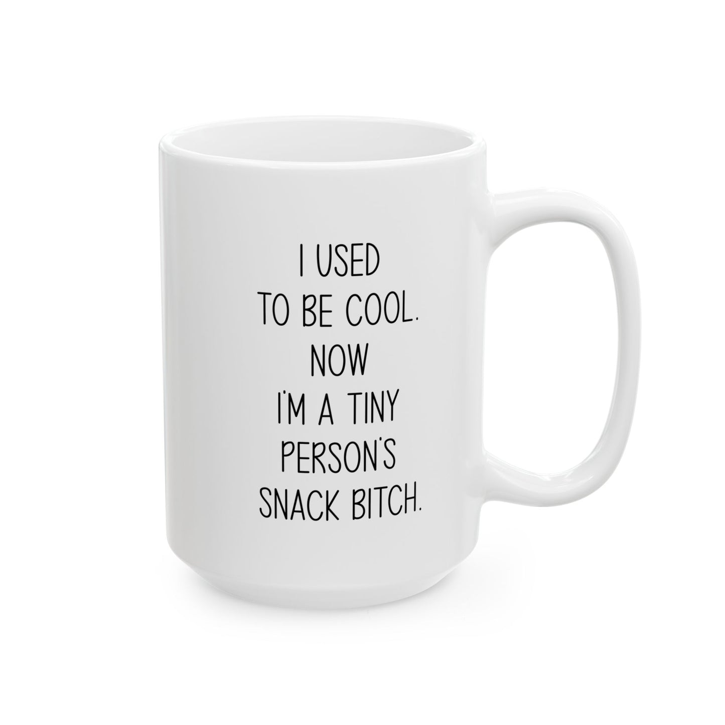Funny Mom Mug – Tiny Person's Snack B Mug for Parents