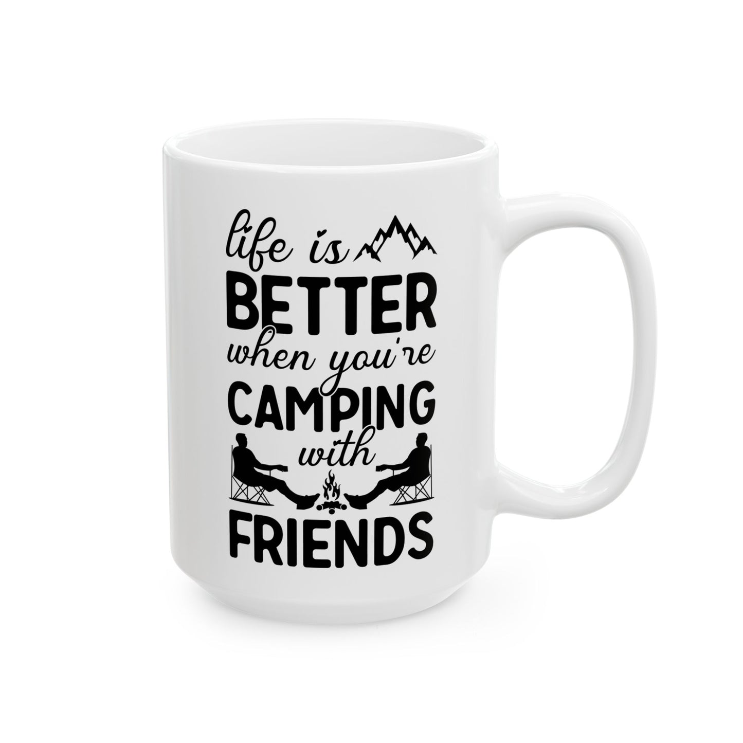 Campfire Nights Ceramic Mug, (11oz, 15oz)