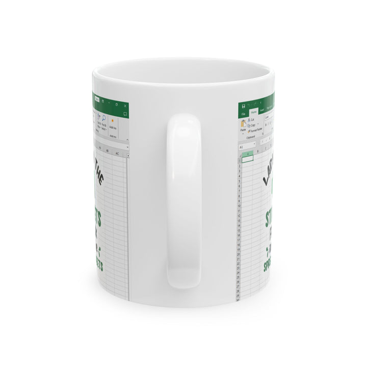 Lady in the Streets Ceramic Mug, (11oz, 15oz)