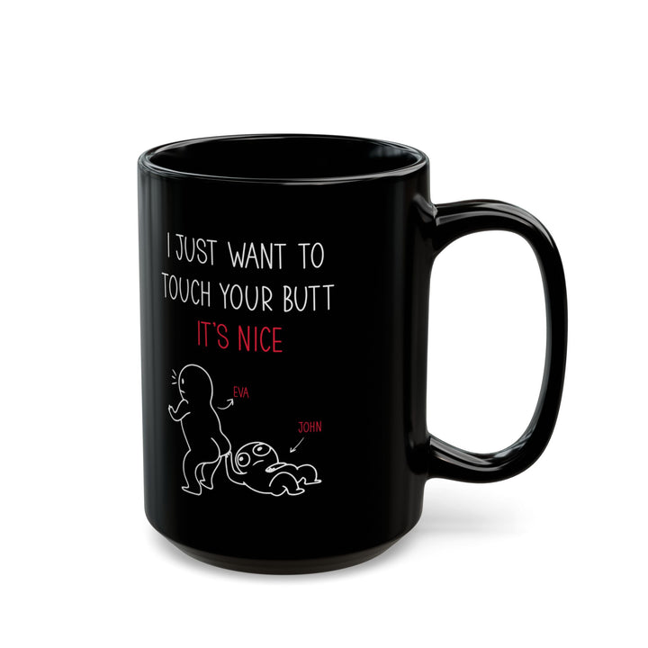 Funny Black Personalized Couples Coffee Cup – Romantic Gift for Boyfriend or Girlfriend