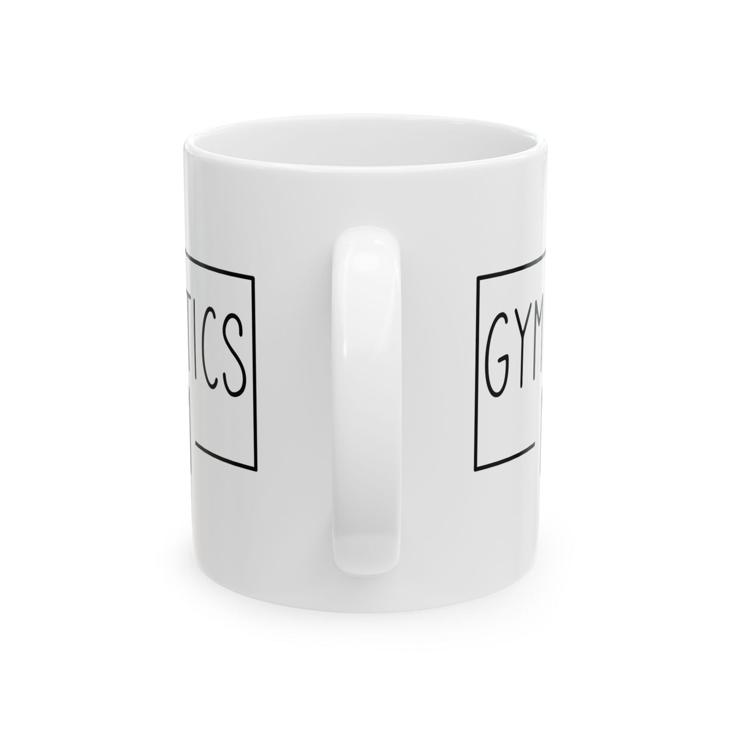 Gymnastics Mom White Mug, (11oz, 15oz)