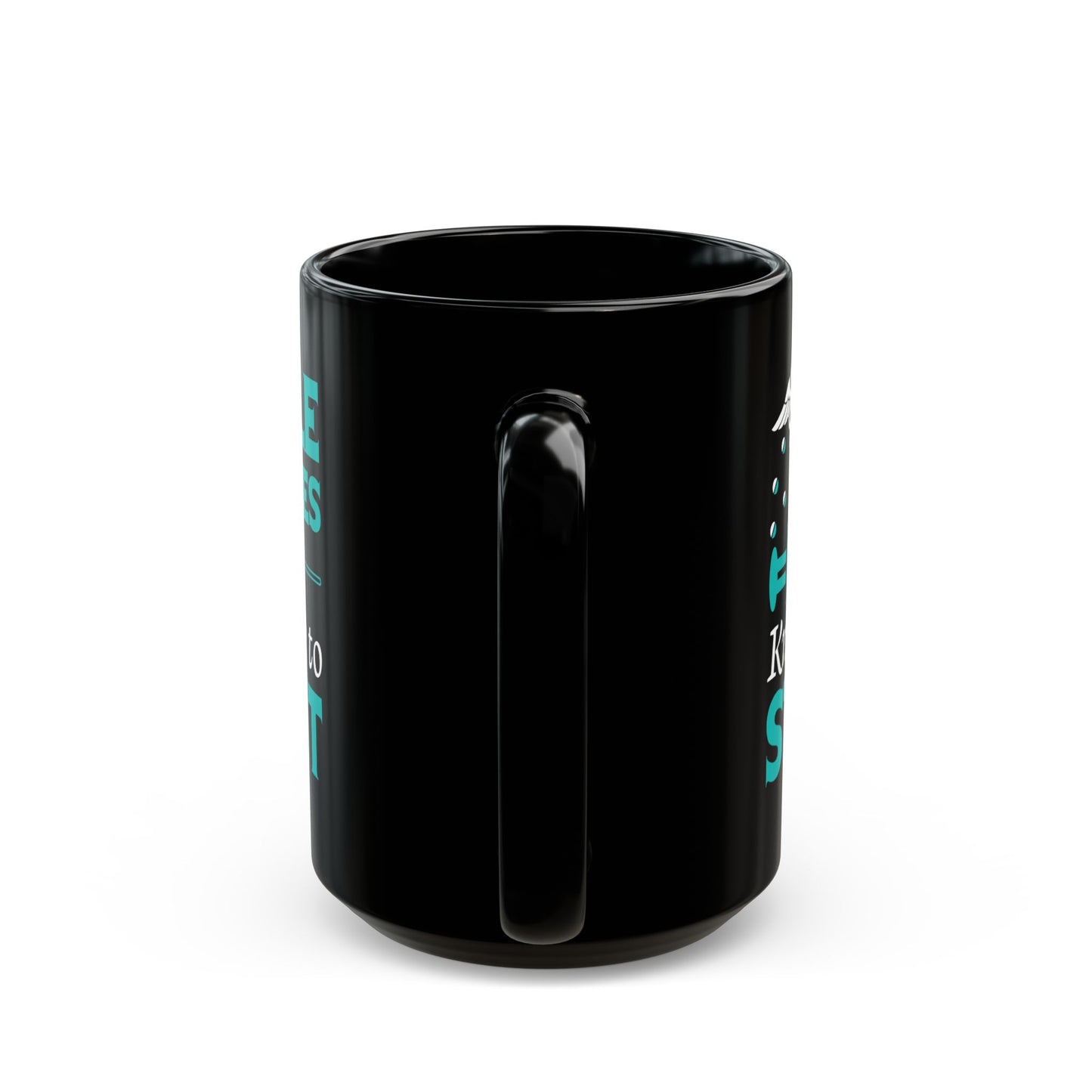 MALE NURSES Know Where 11oz & 15oz Black mug