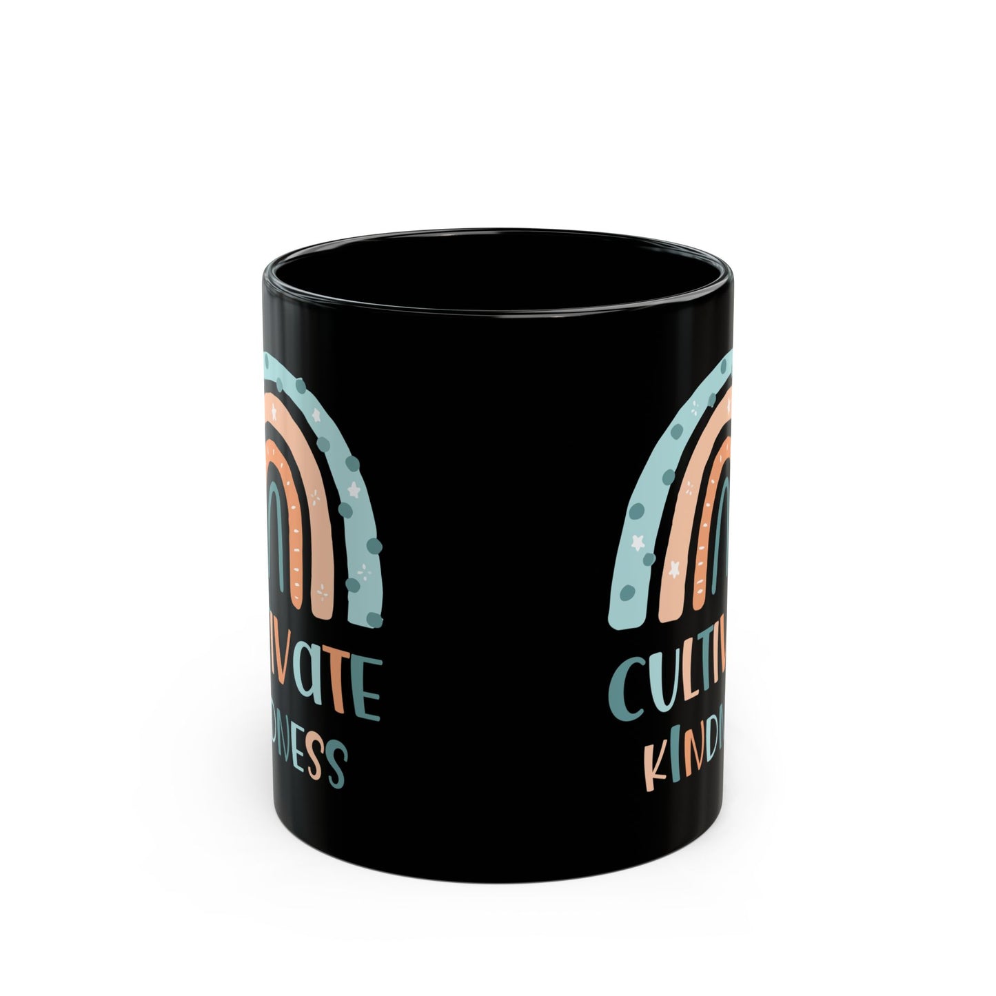 Cultivate Kindness Black Mug (11oz, 15oz)