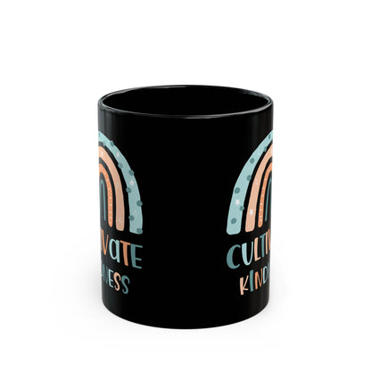 Cultivate Kindness Black Mug (11oz, 15oz)