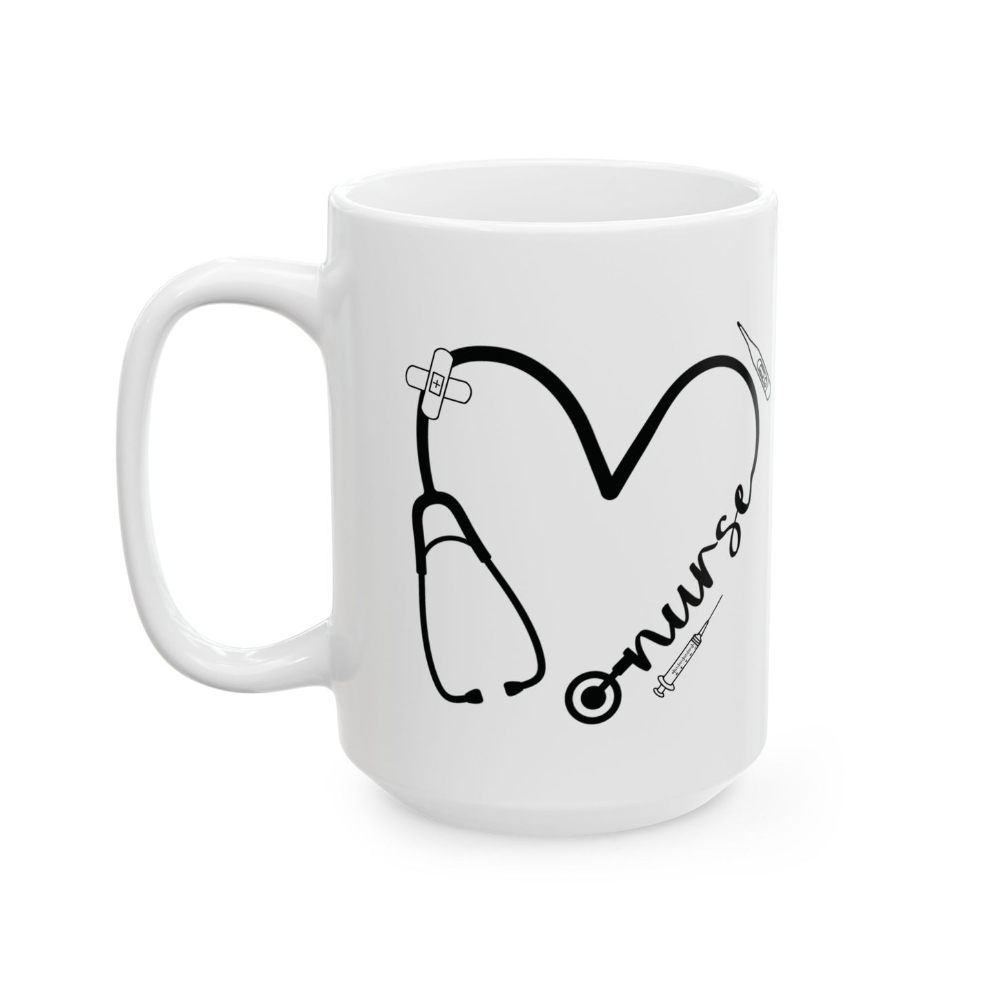 Onurse 11oz & 15oz  white mug