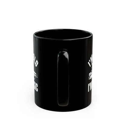 I_m Not Old I_m Classic Boat Black Mug (11oz, 15oz)