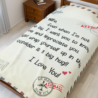 Dear Wife Blanket
