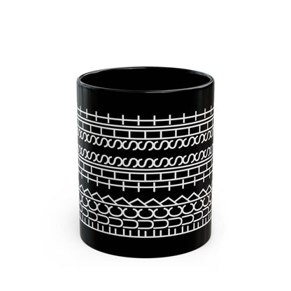 Tribal Border Seamless Pattern