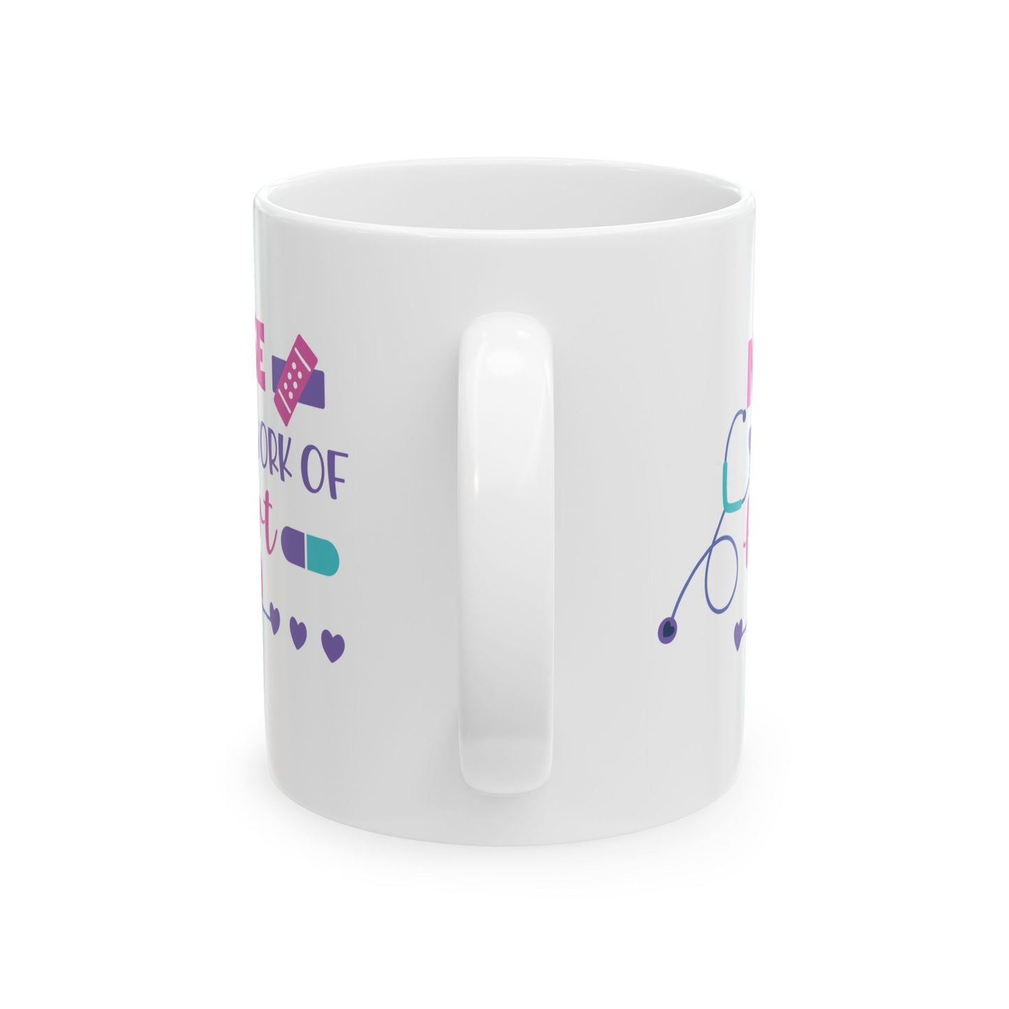 NURSE CIS A WORK 11oz & 15oz  white mug