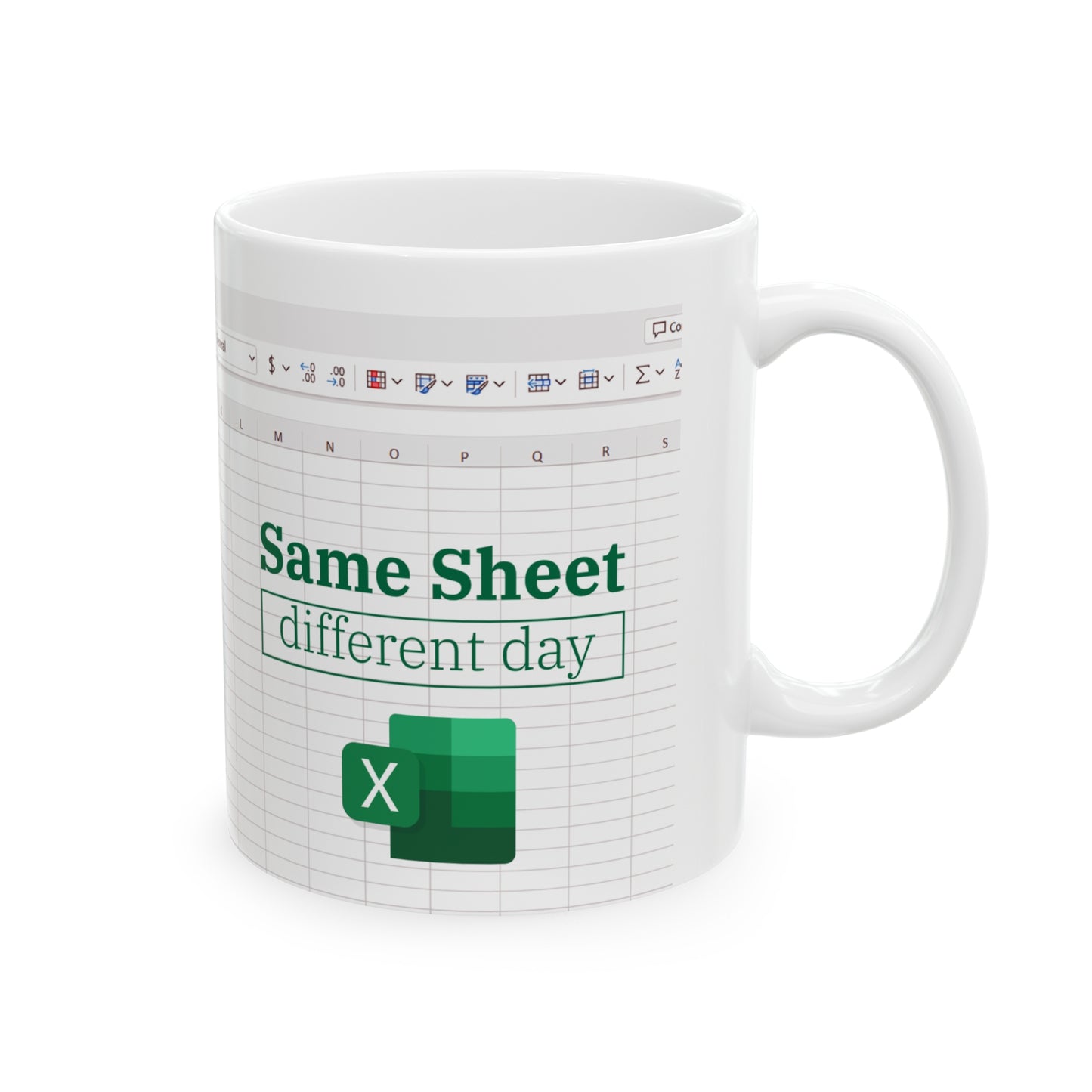 Living My Golden Years Mug – Silver Hair and a Golden Heart Gift for Women