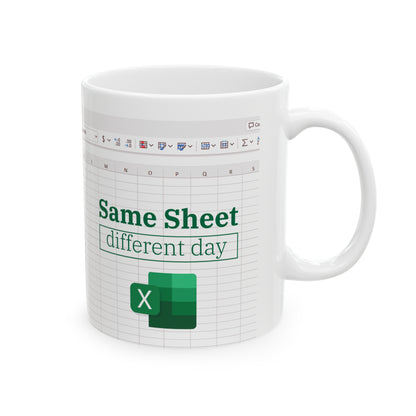 Living My Golden Years Mug – Silver Hair and a Golden Heart Gift for Women