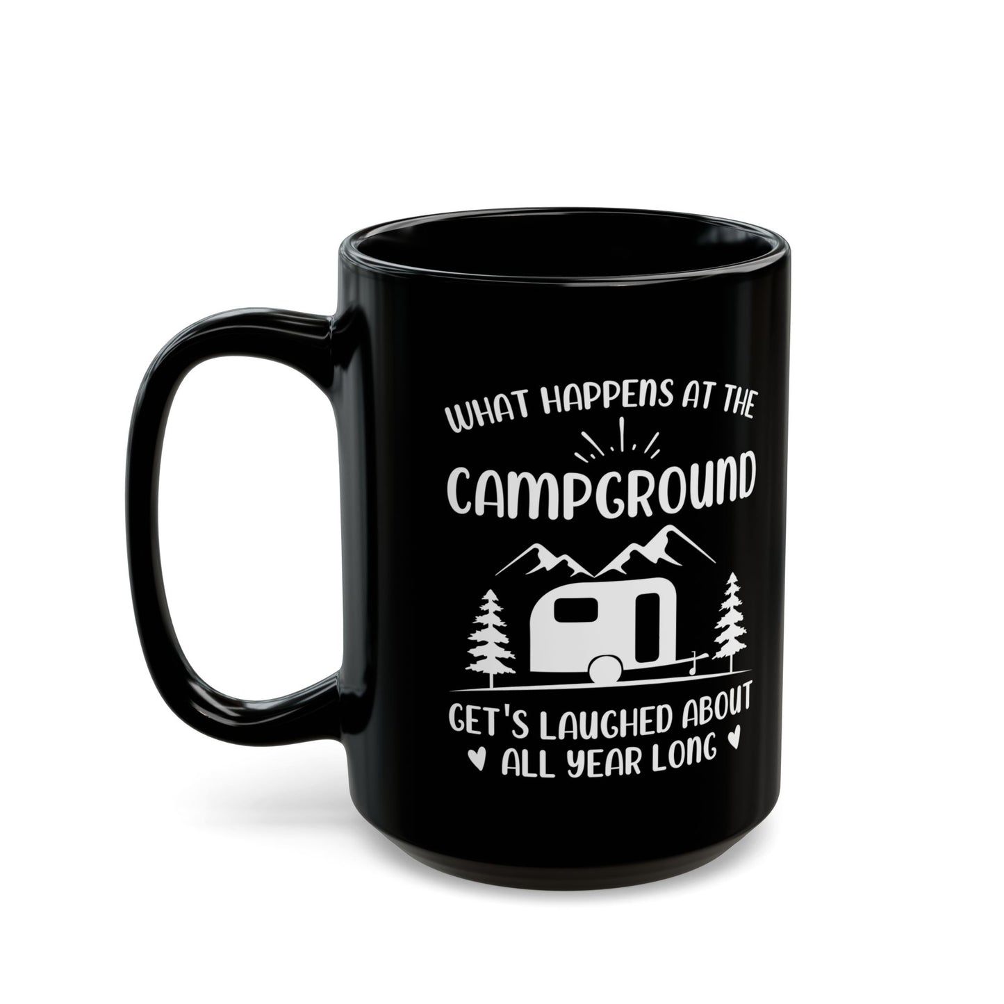 Rustic Camping Adventure Ceramic Mug, (11oz, 15oz)