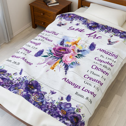 You Are Beautiful Blanket