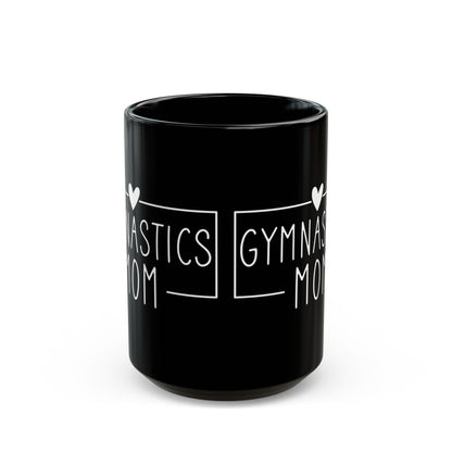 Gymnastics Mom Black Mug (11oz, 15oz)