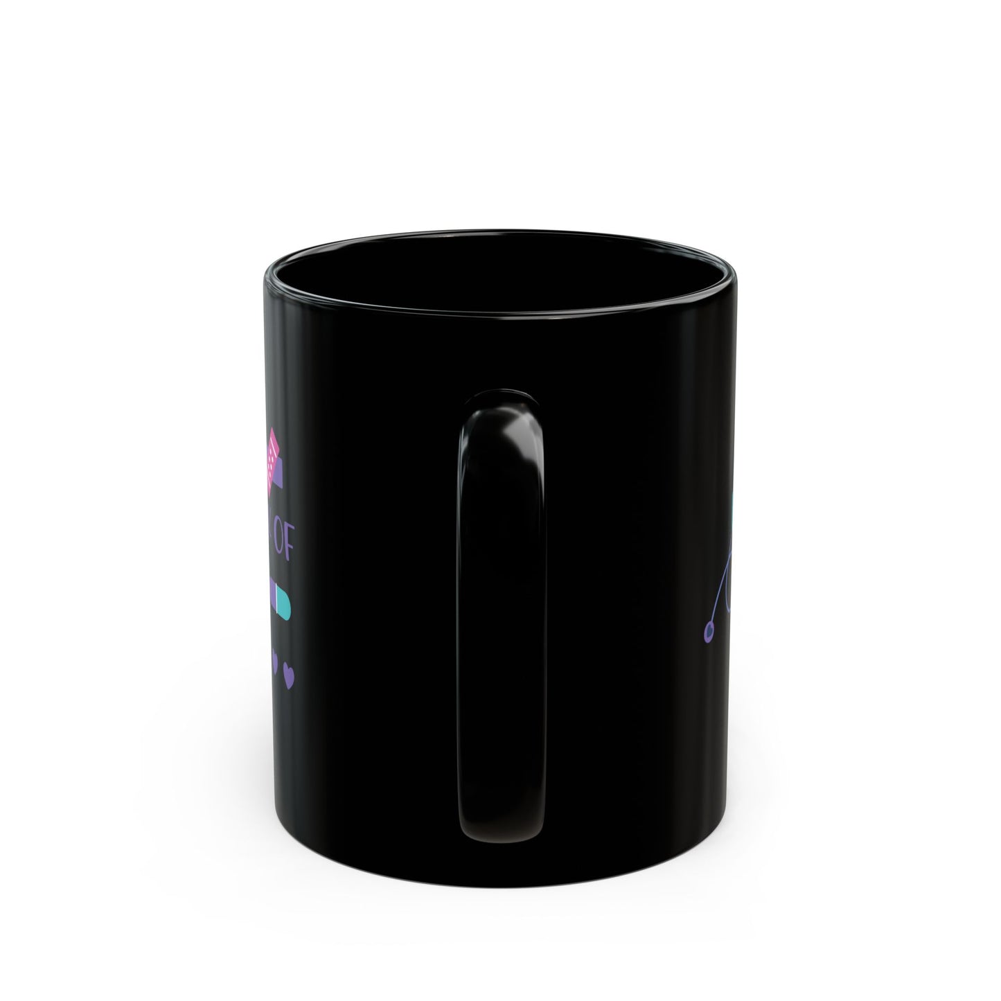 NURSE CIS A WORK 11oz & 15oz Black mug