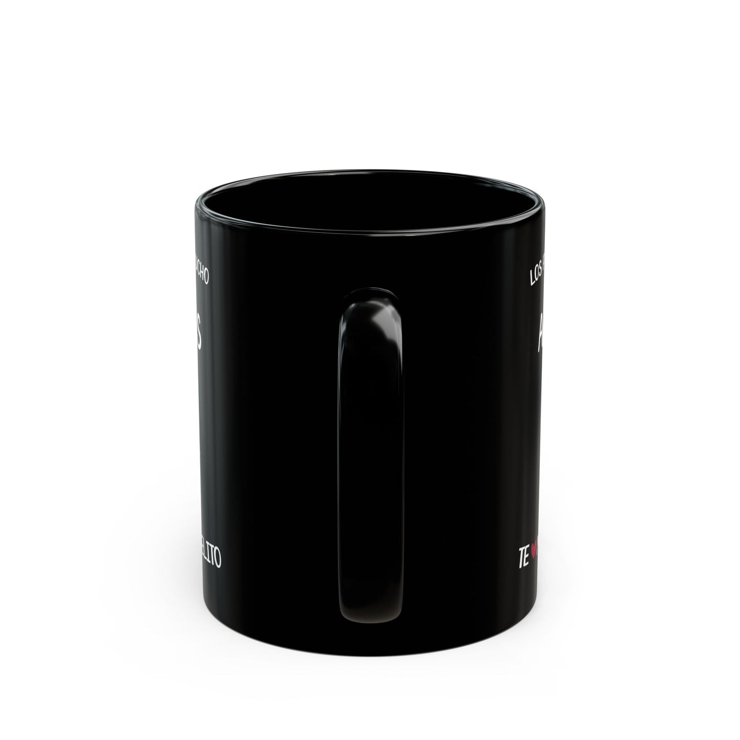 Los Papas Saben Mucho Pero Los Abuelos., Black Mug (11oz, 15oz)