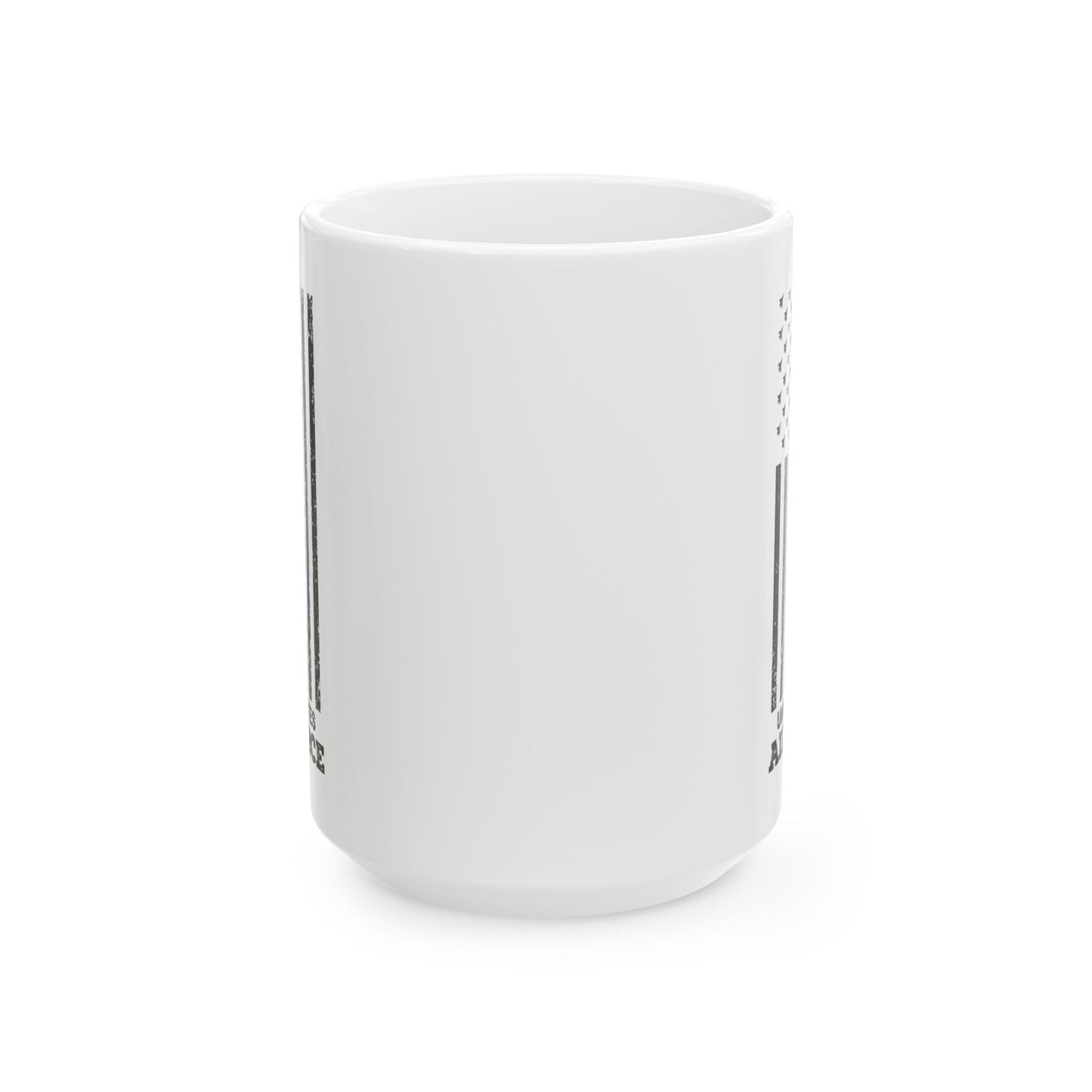 US Air Force Veteran Mug – Patriotic White Coffee Cup Military Gift USA