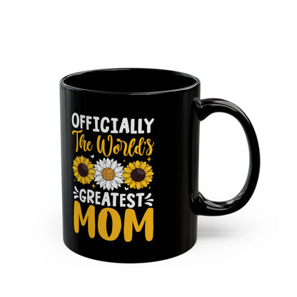 Officially the worlds greatest Black Mug (11oz, 15oz)