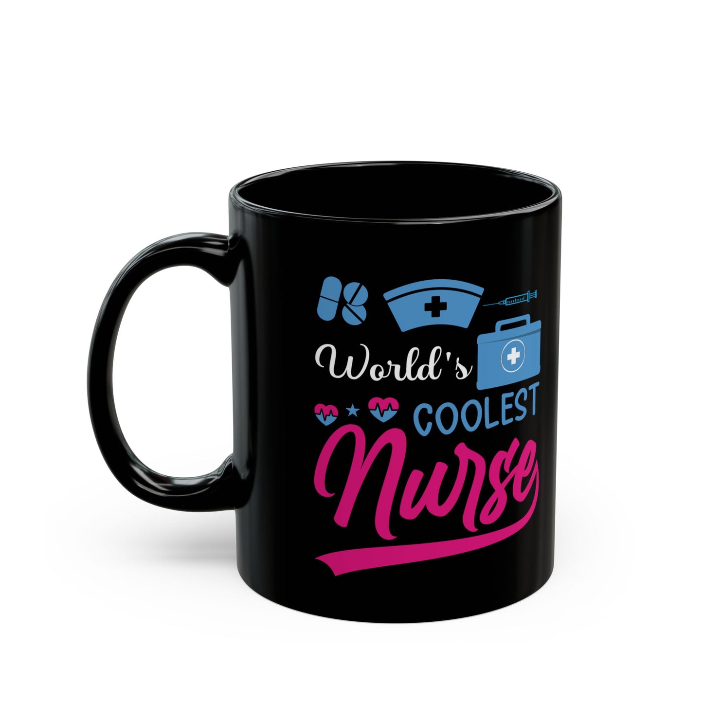 World's COOLEST 11oz  & 15oz Black mug