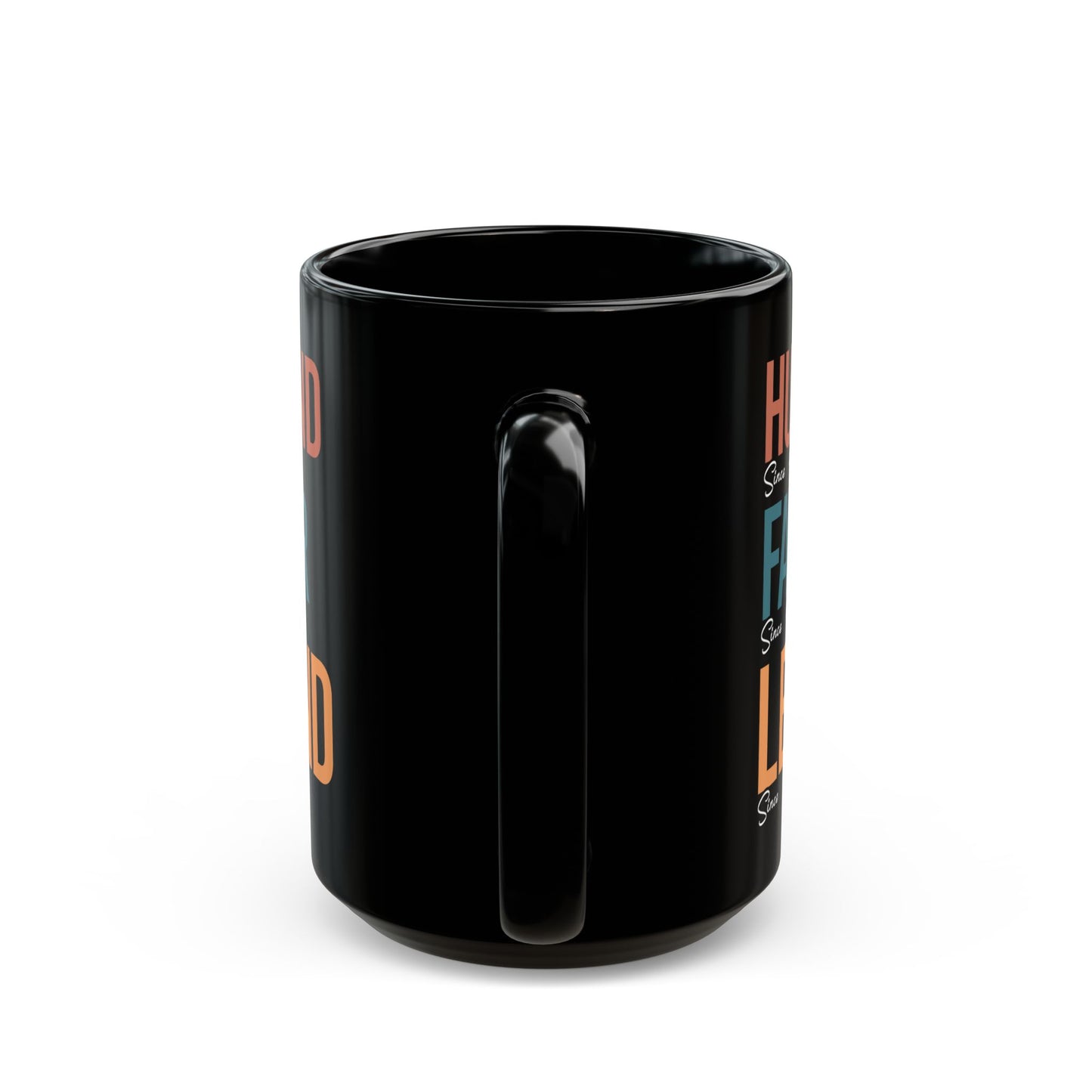 Husband Father Legend Black Mug (11oz, 15oz)