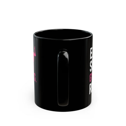 Eat Sleep Gymnastics Repeat Black Mug (11oz, 15oz)