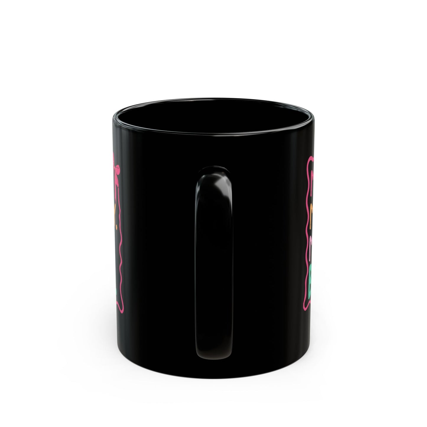MAMA. MOMMY. MOM. BRUH Black Mug (11oz, 15oz)