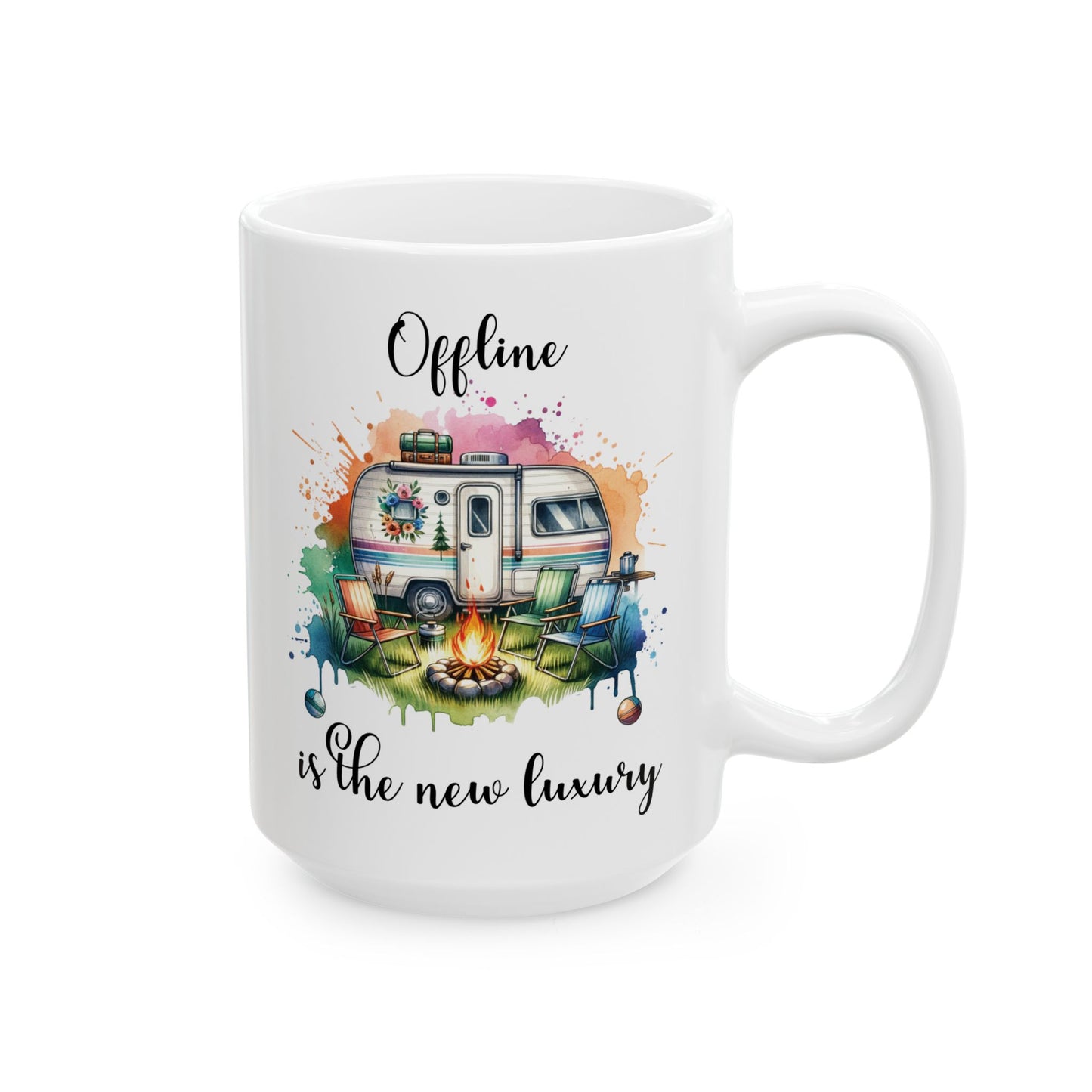 Online is the New Luxury Ceramic Mug, (11oz, 15oz)