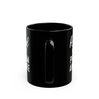 Black Retirement Mug – Retired: Not My Problem Anymore