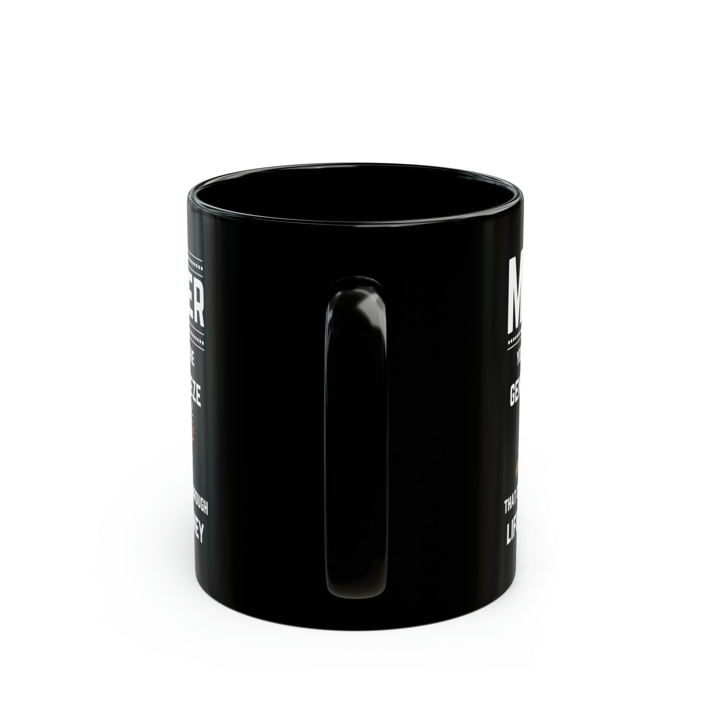 Black Ceramic Mug – Meaningful Gift for Mom