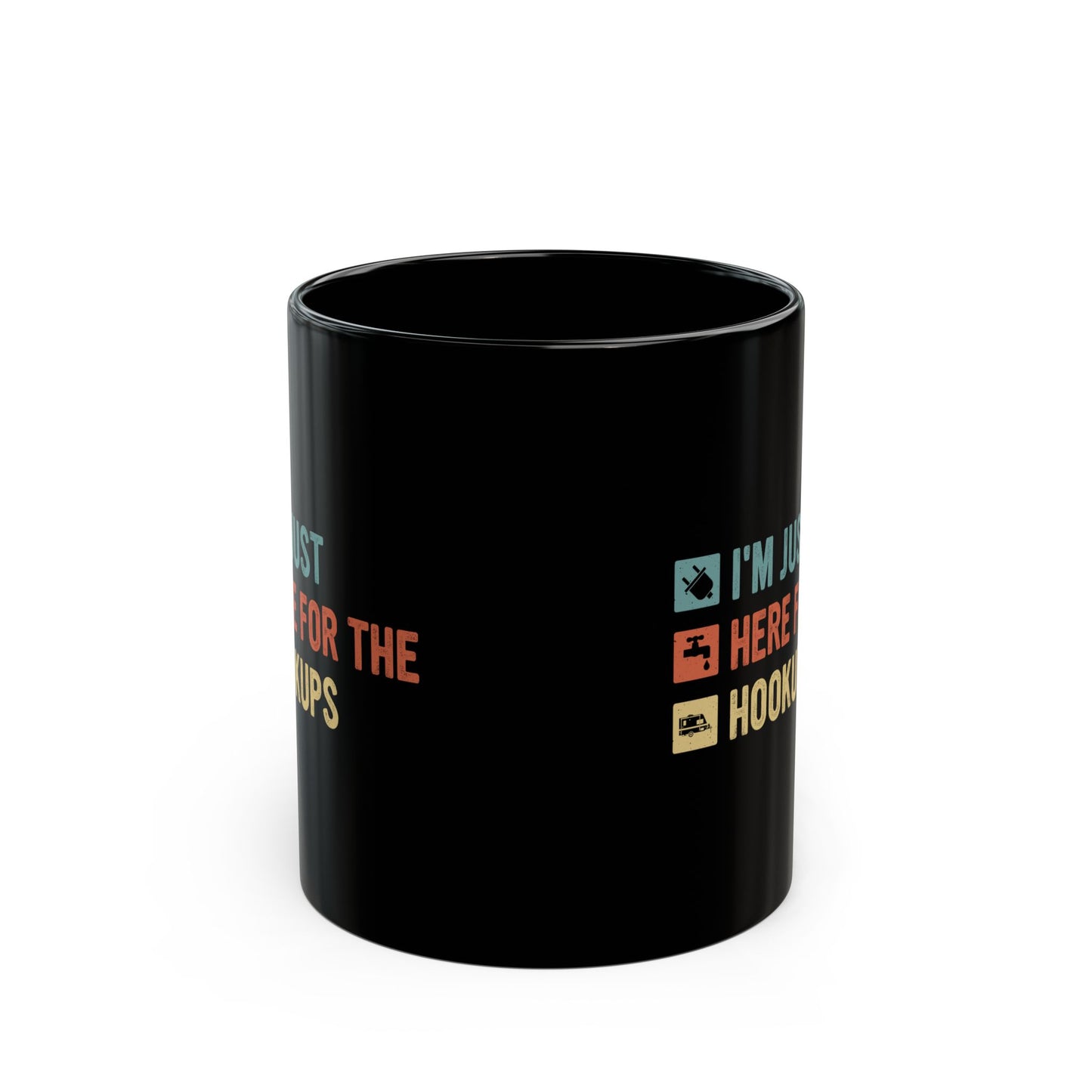 Camping Essentials  Ceramic Mug, (11oz, 15oz)