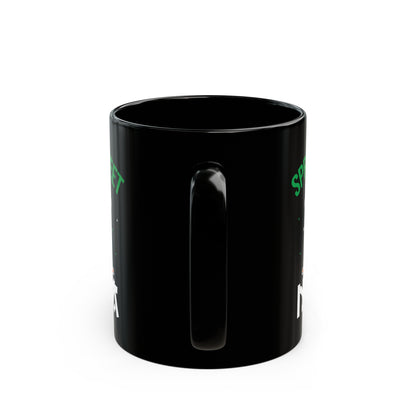 Spreadsheet Ninja Black Mug – Funny Gift for Excel Lovers, Data Pros & Office Ninjas