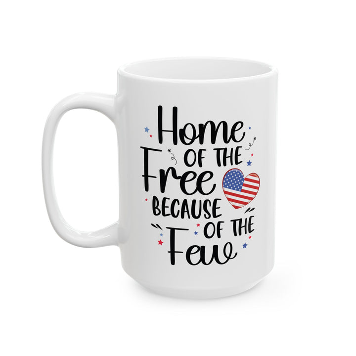 Fourth of July Mug – Support Our Troops American Pride Coffee Mug