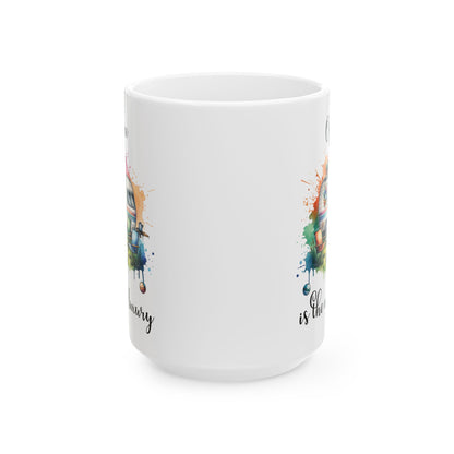 Online is the New Luxury Ceramic Mug, (11oz, 15oz)