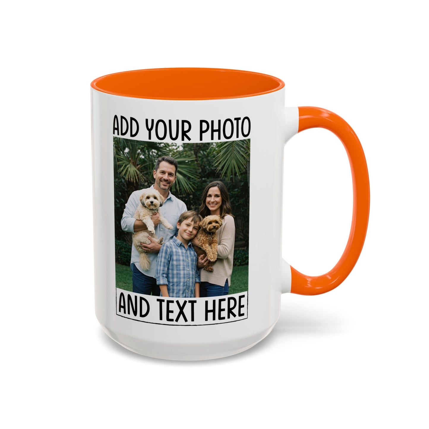 Life Is Better With Dogs & Kids – Funny Pet Parent  Accent Coffee Mug (11, 15oz)