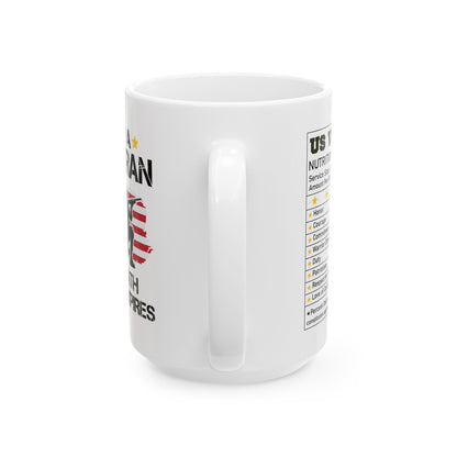 I am Veteran  Mug, (11oz, 15oz)