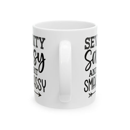 Seventy Sassy Ceramic Mug, (11oz, 15oz)
