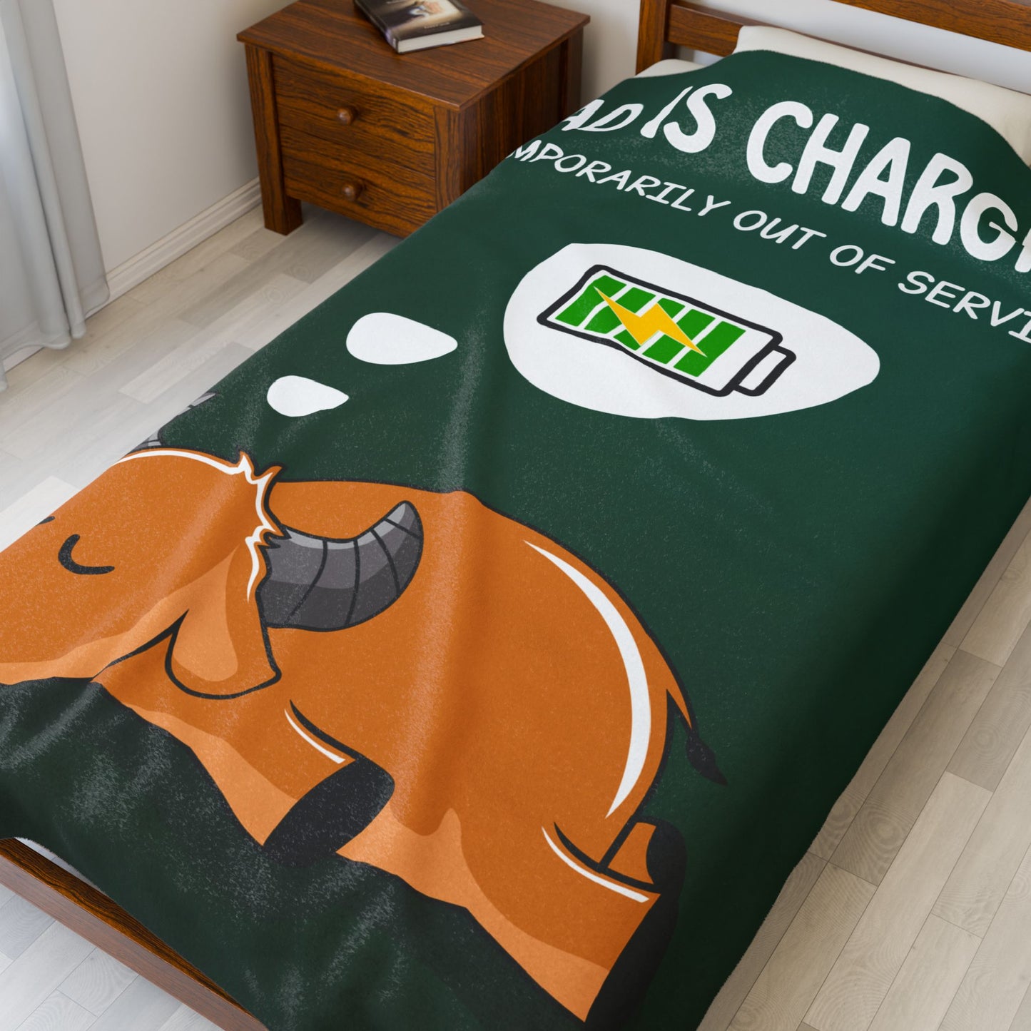 DAD IS CHARGING TEMPORARILY OUT OF SERVICE