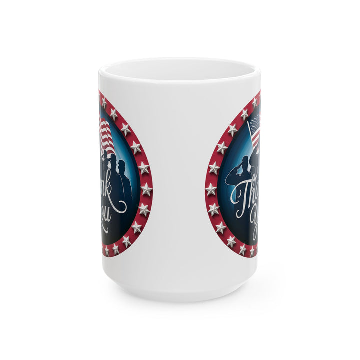 Thank You White Mug, (11oz, 15oz)
