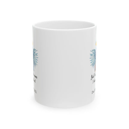 God Has You In His Arms Havia White Mug, (11oz, 15oz)