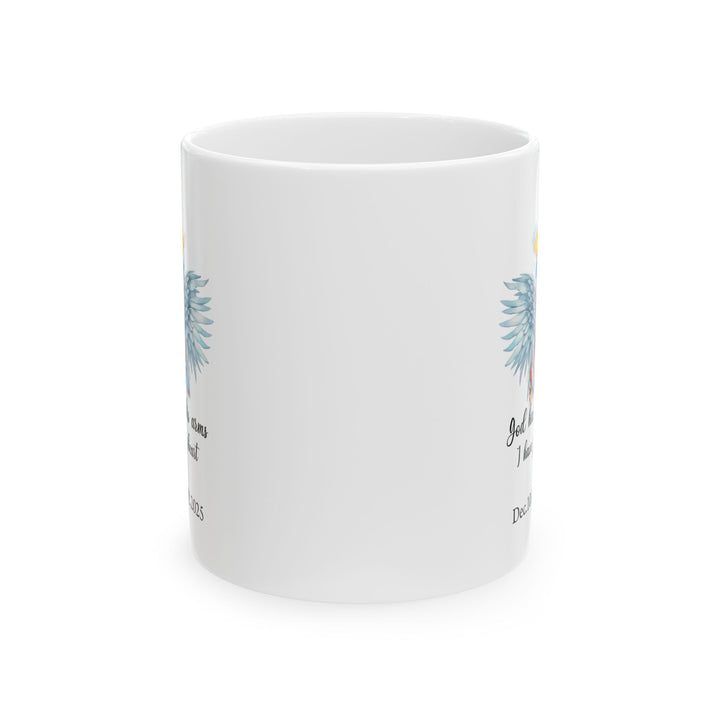 God Has You In His Arms Havia White Mug, (11oz, 15oz)