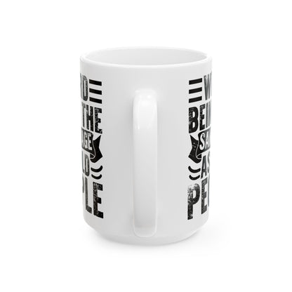 Weird Being The Same Age as Old People White Mug, (11oz, 15oz)
