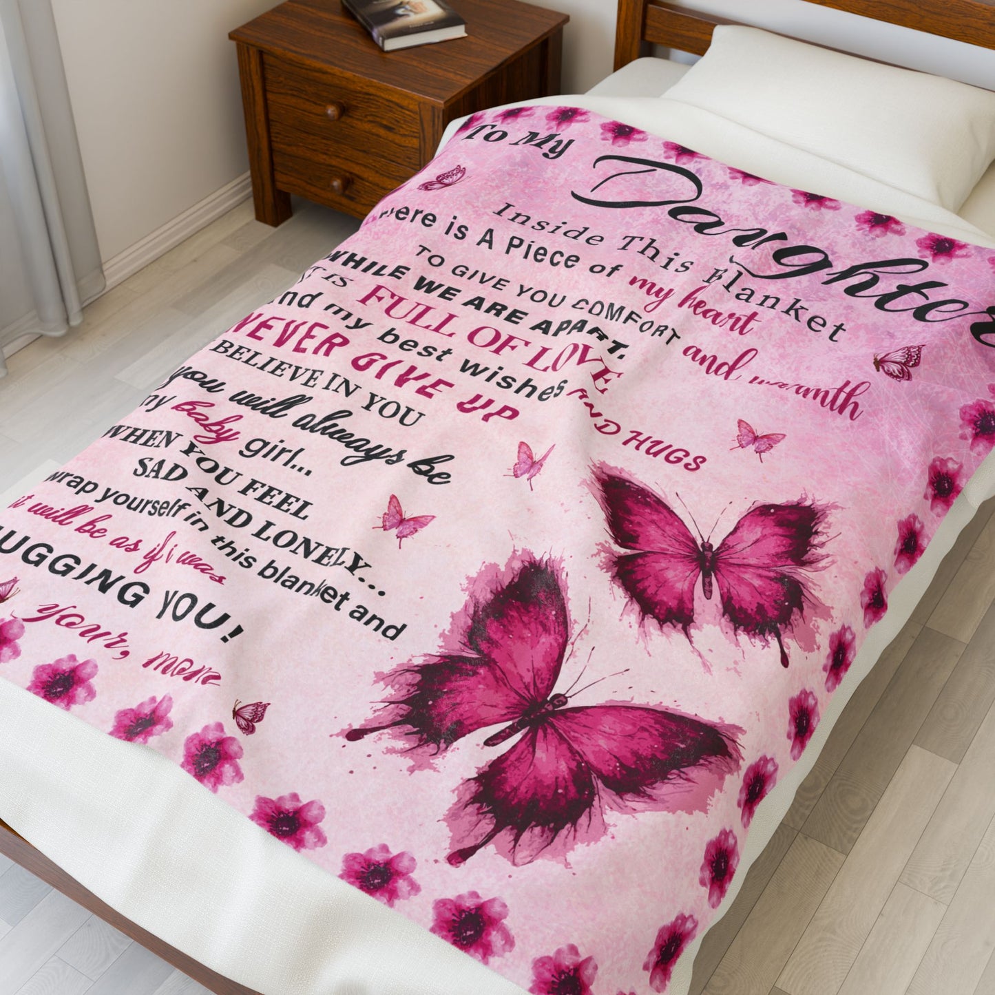 To My Daughter Inside This Blanket